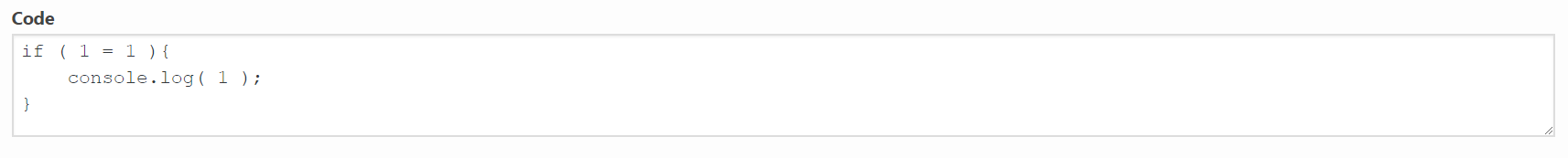 Widget Form Code Field