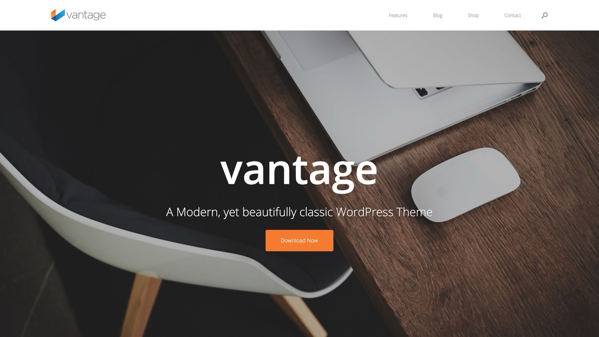 Vantage theme preview